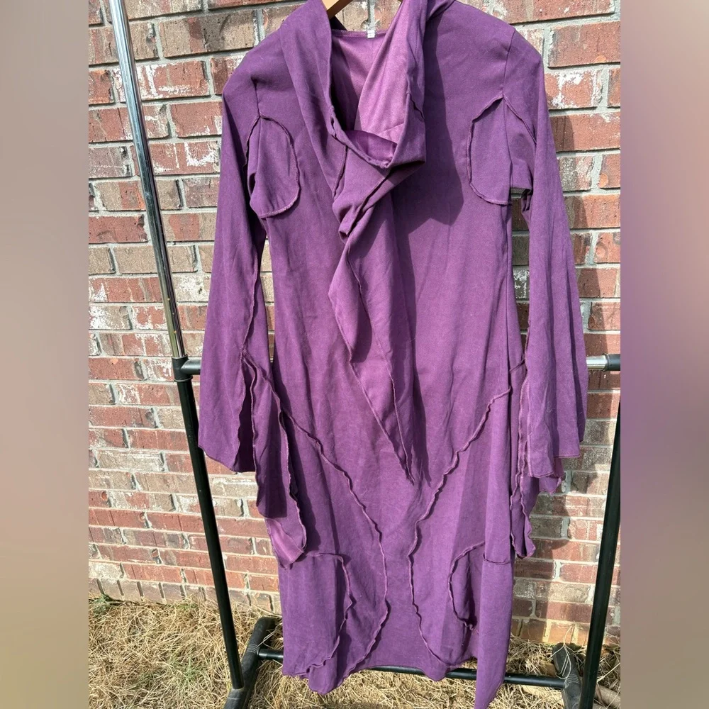 Women’s Wizard Mage Costume Coat - Picture 4 of 7